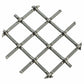 .5" Round Single Diamond Decorative Grille - Antique Pewter, 36" W x 48" L Sheet alt 5
