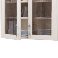 .375'' Single Flat Diamond Decorative Grille - Antique Brass, 36''W x 48''L Sheet alt 375