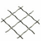 .75" Pressed Single Diamond Decorative Grille - Antique Pewter, 36" W x 48" L Sheet alt 75