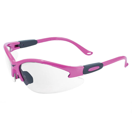 Cougar Dark Pink Frame Clear Anti- Fog  Safety Lenses alt 0