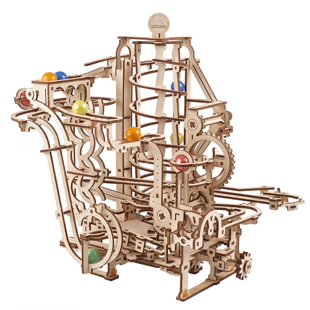Marble Run Spiral Hoist Wooden Craft Kit