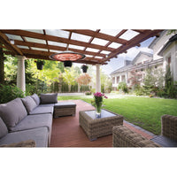 Westinghouse Infrared Electric Outdoor Heater With LED light - Hanging with Remote Control alt 0