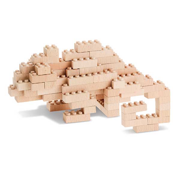 Wooden Bricks 3-in-1 Builds - Reptiles