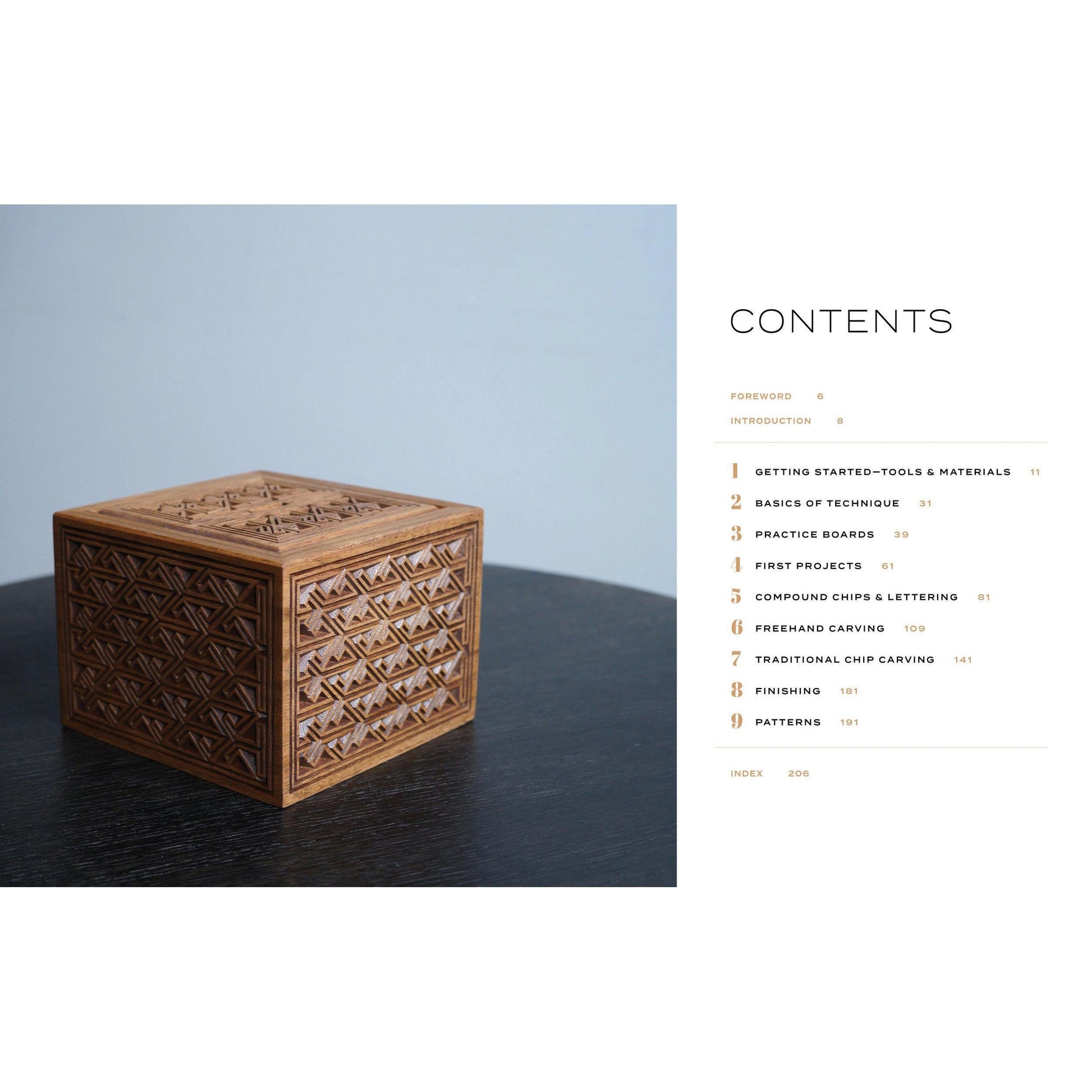 Chip Carving - Techniques for Carving Beautiful Patterns by Hand alt 0