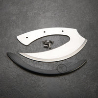 Ulu Savik Knife - 8Cr13MoV - Unfinished Kit alt 0
