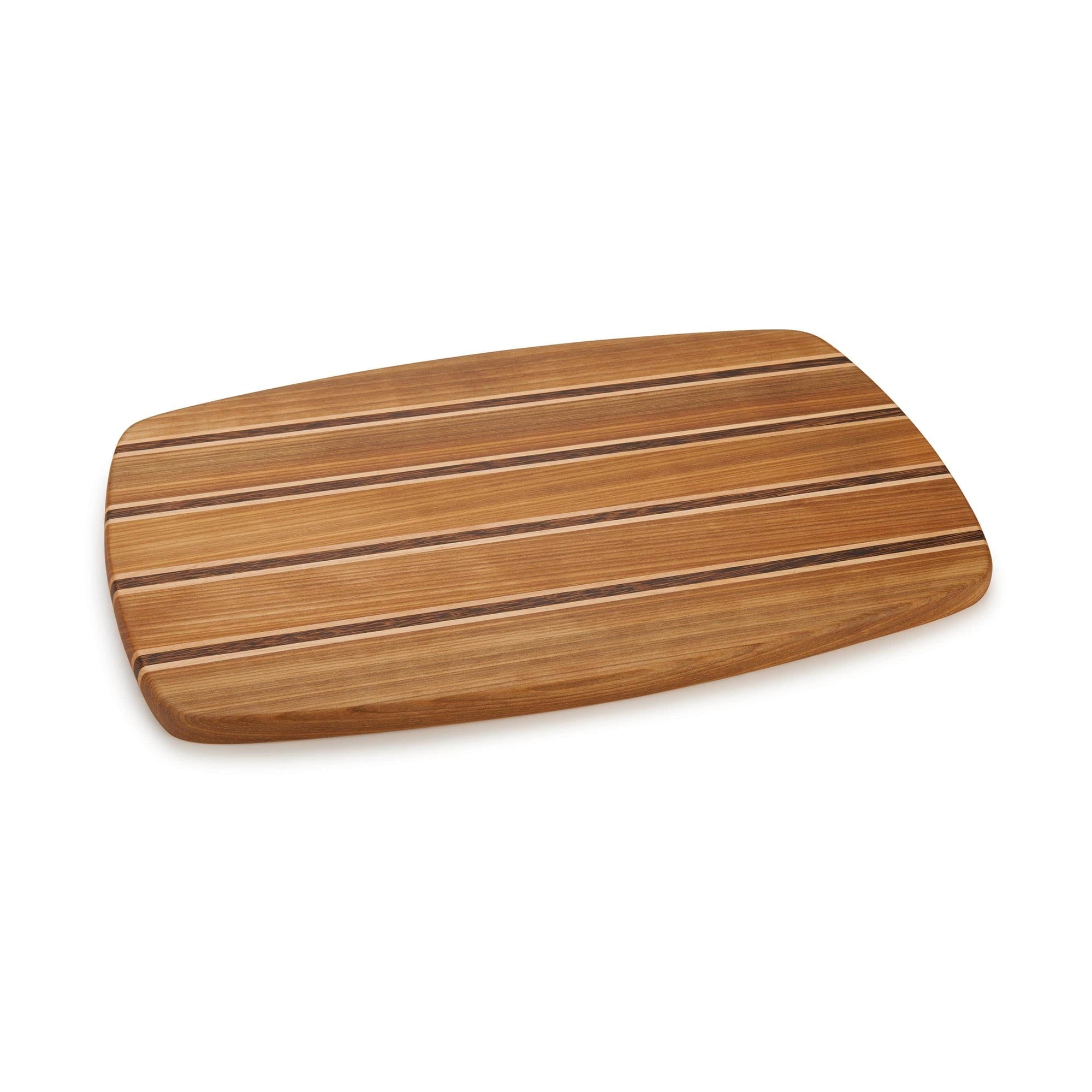 Exotic Cutting Board Kit - 3/4" x 10" x 16" - Tauari, Brownheart & Maple alt 0