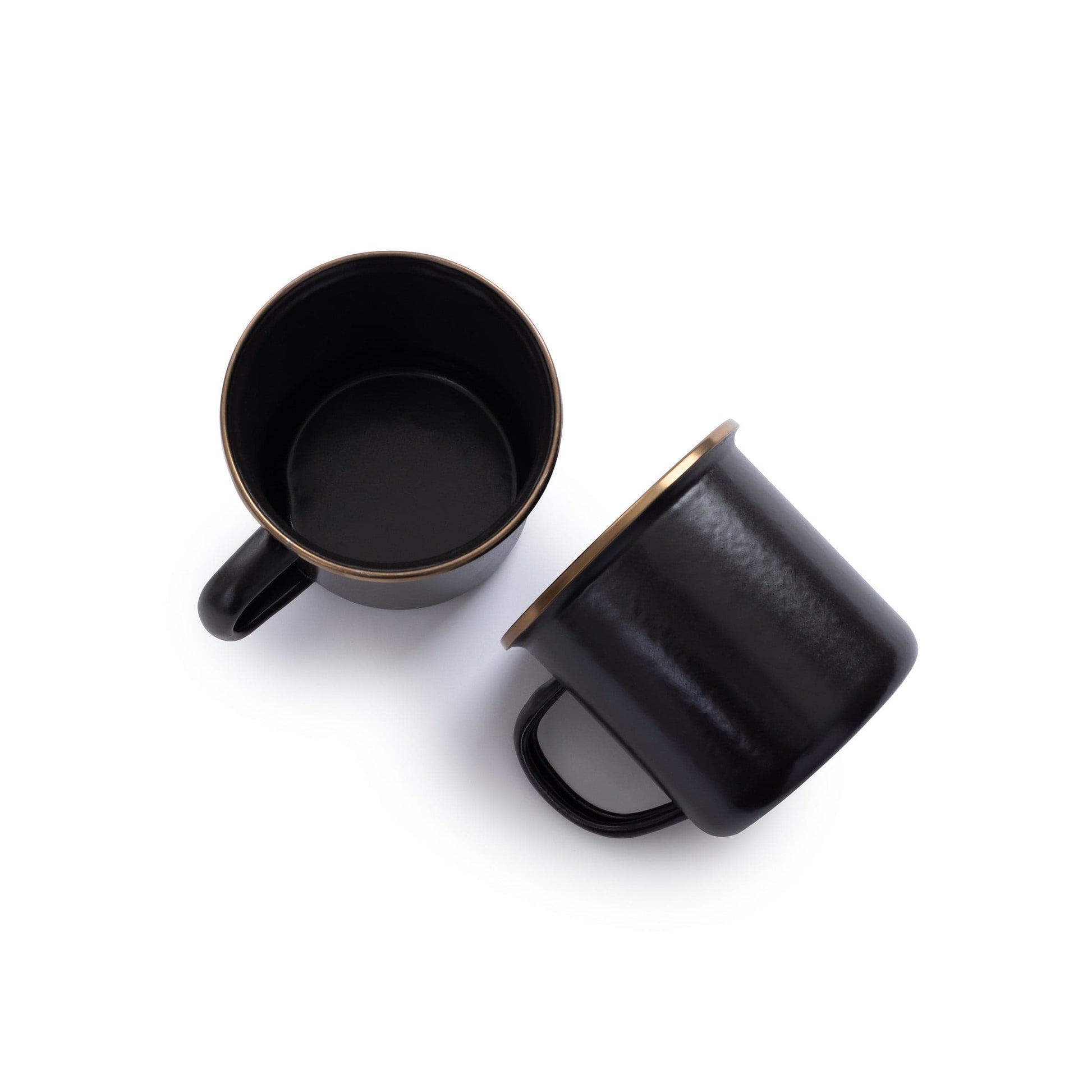 Enamel Cup Set Charcoal Indoor/Outdoor alt 0
