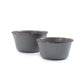 Enamel Mixing Bowl Set Slate Gray Indoor/Outdoor alt 0
