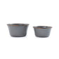 Enamel Mixing Bowl Set Slate Gray Indoor/Outdoor alt 0