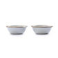Enamel Bowl Set Eggshell Indoor/Outdoor alt 0