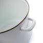 Enamel Stock Pot Eggshell Indoor/Outdoor alt 0