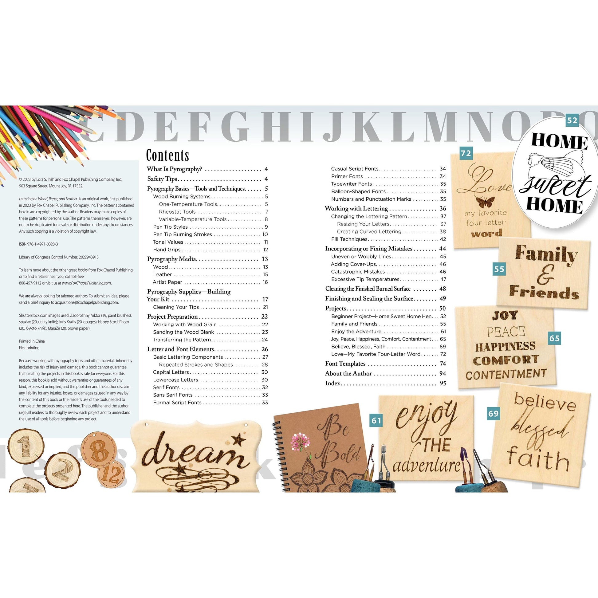 Lettering on Wood, Paper and Leather alt 0