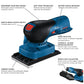 12V Brushless 1/4-Sheet Orbital Finishing Sander - Tool Only alt 0