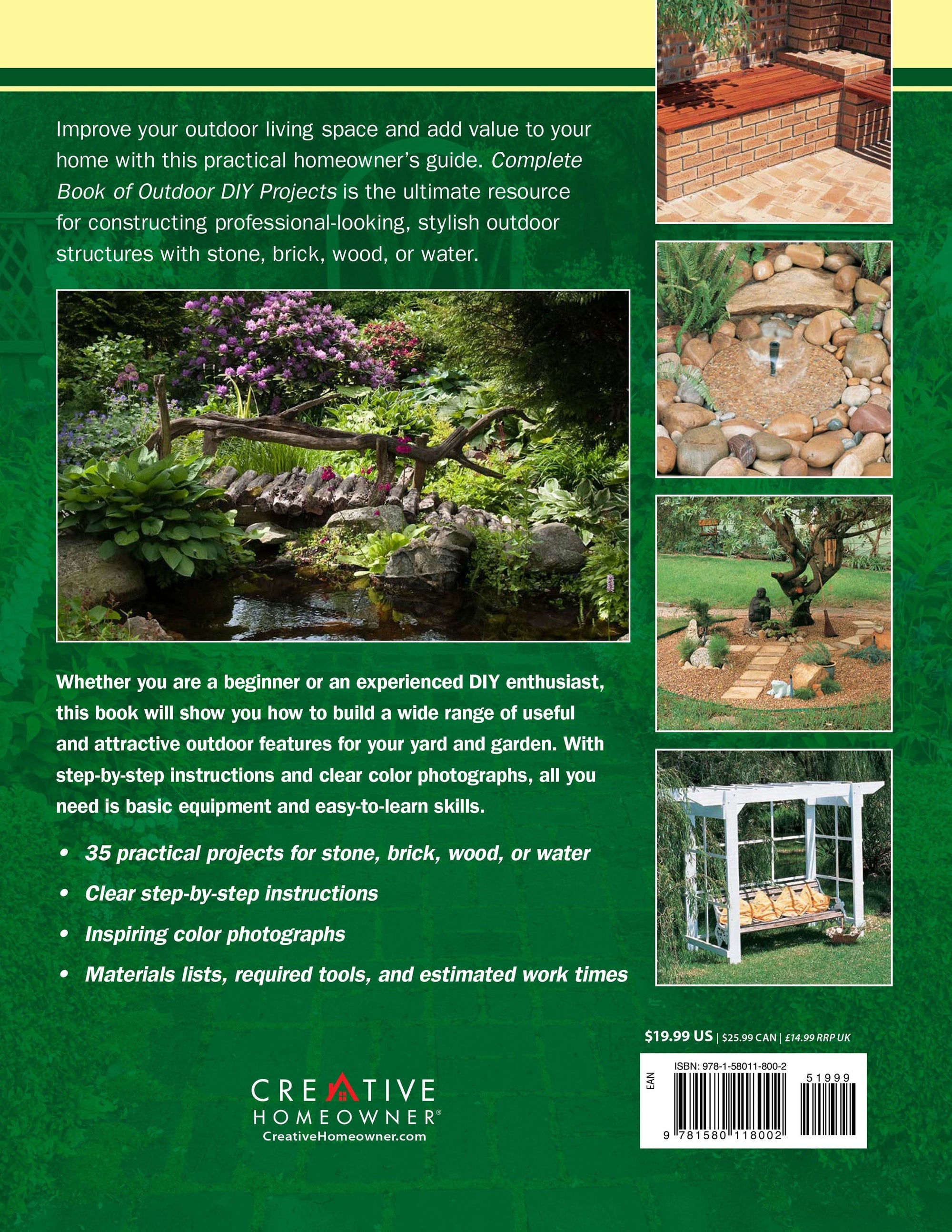 Complete Book of Outdoor DIY Projects alt 0