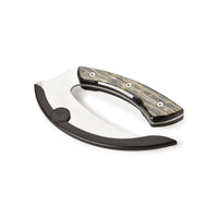 Poly Resin Knife Scales - 3/8" x 2" x 7" - Gold & Silver - Pair alt 0