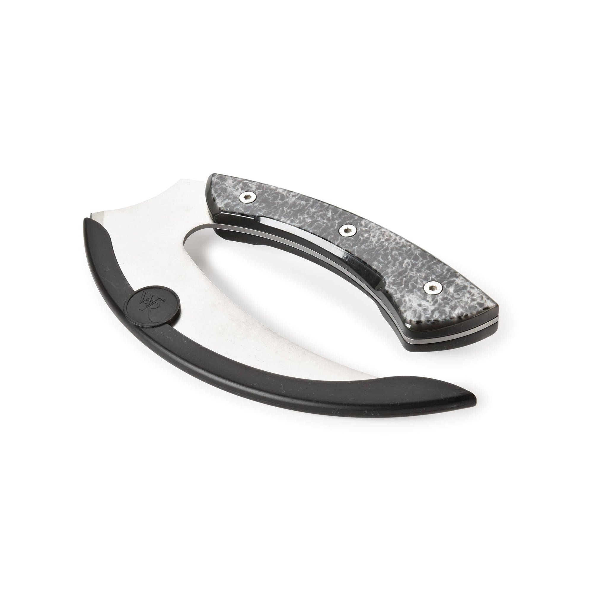 Poly Resin Knife Scales - 15/64" x 2" x 7" - Oyster - Pair alt 0