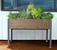 CedarCraft Self-Watering Elevated Planter (21" x 47" x 32"H) Brown alt 0