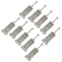 Strainers - Stainless Steel Mesh - Nylon Gravity Feed Barrel [10 pack] alt 0