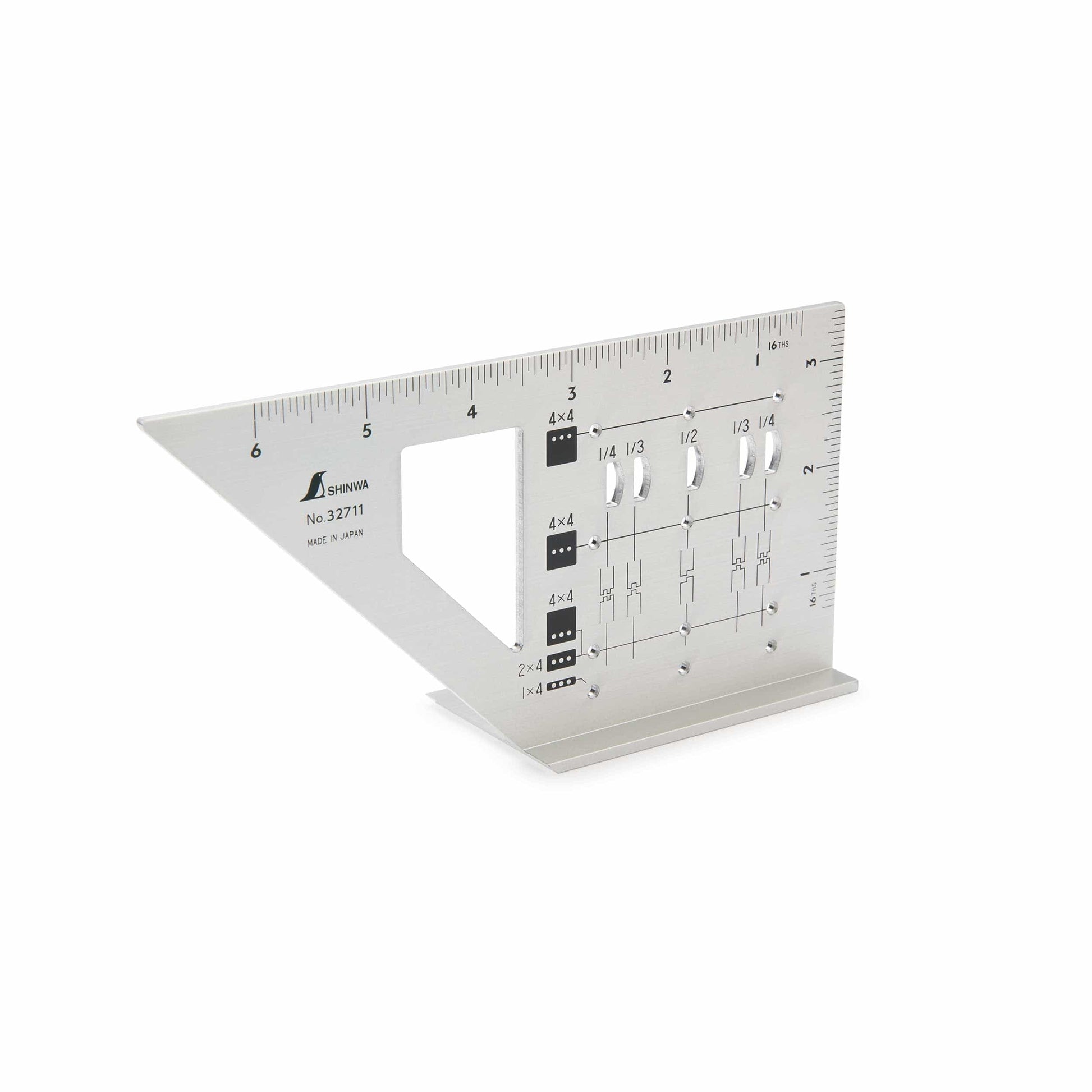 Miter Rule 3D for 2x4 Lumber - Aluminum alt 0