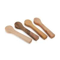Mini Spoon Blank Set - Cherry, Basswood, Mulberry and Walnut - 4 Piece