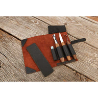 Premium Spoon Carving Set with Walnut Handles