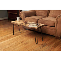 2-Wire Hairpin Leg - 16" - Black - 4 Piece