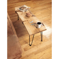 2-Wire Hairpin Leg - 16" - Black - 4 Piece