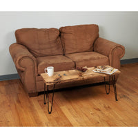 2-Wire Hairpin Leg - 16" - Black - 4 Piece