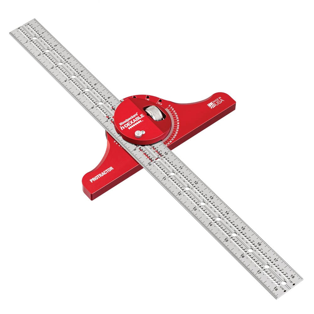 in-DEXABLE Protractor with Rack-It