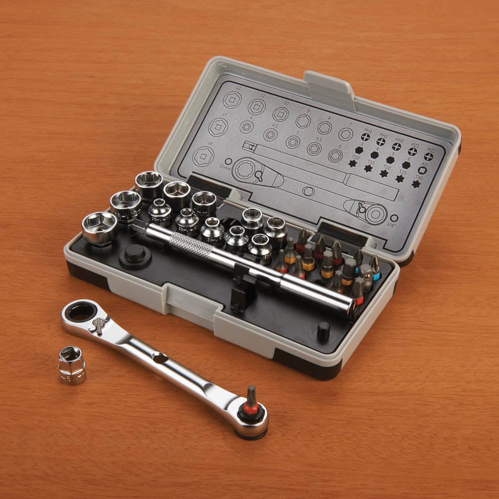 Compact Socket Set - 30 Piece