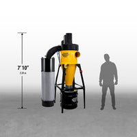 5HP Dust Gorilla Pro with SMART Boost, 35 Gallon Drum, and Stand