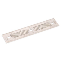 6" Stainless Steel Precision Ruler - Imperial