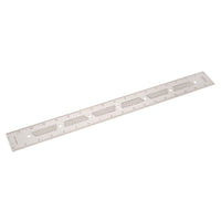 18" Stainless Steel Precision Ruler - Imperial