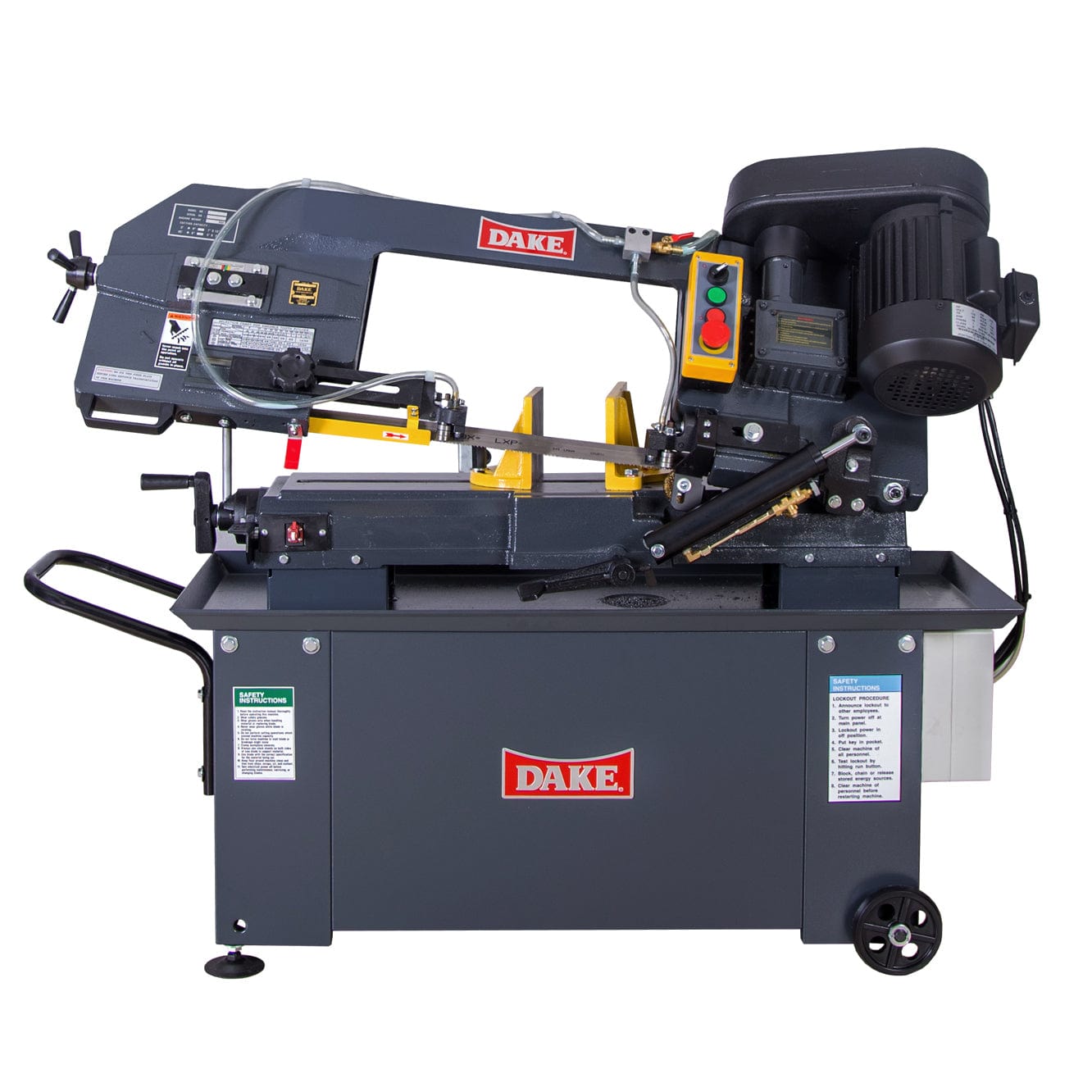 Horizontal Bandsaw 9" Rounds- 9 x 12" Flats - 110V 1 Ph
