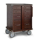 R20-D 5-Drawer Hobby Roller Cabinet- Dark Oak
