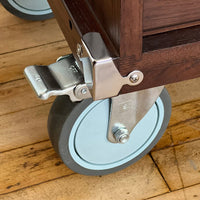 R20-D 5-Drawer Hobby Roller Cabinet- Dark Oak