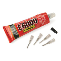 E6000 Premium Clear Adhesive with Precision Tips - 1 oz