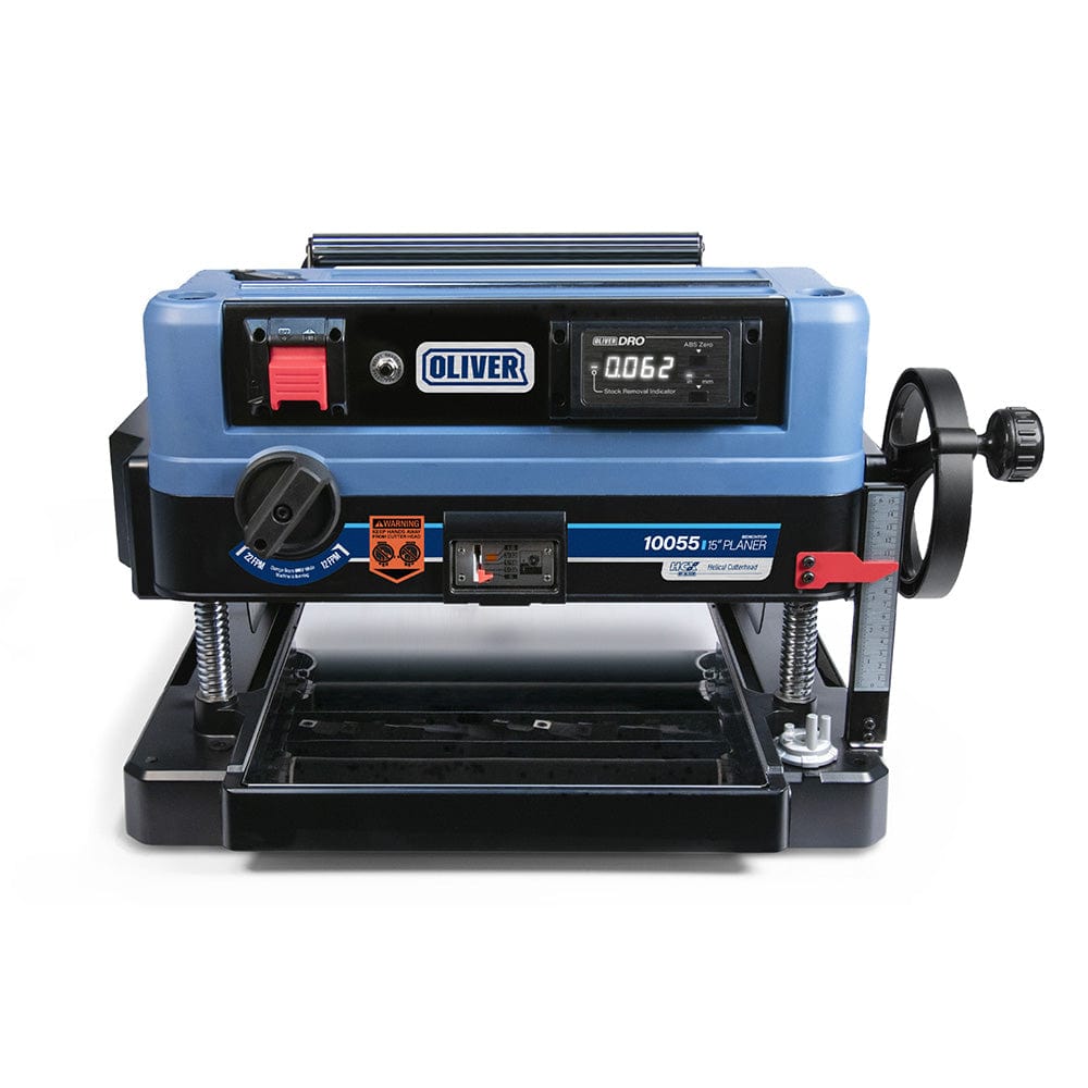 15" Benchtop Planer 230V with HCX Helical Cutterhead