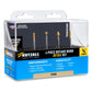 Detail Rotary Burr Kit - Fine Cut - 1/8" Shaft - 4 Piece