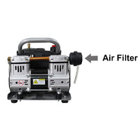 1.5 Gallon 1 HP Quiet Air Compressor