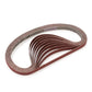 Sanding Detailer Replacement Belts - 80 Grit - 1/4" - 10 Pack