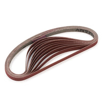 Sanding Detailer Replacement Belts - 240 Grit - 1/4" - 10 Pack
