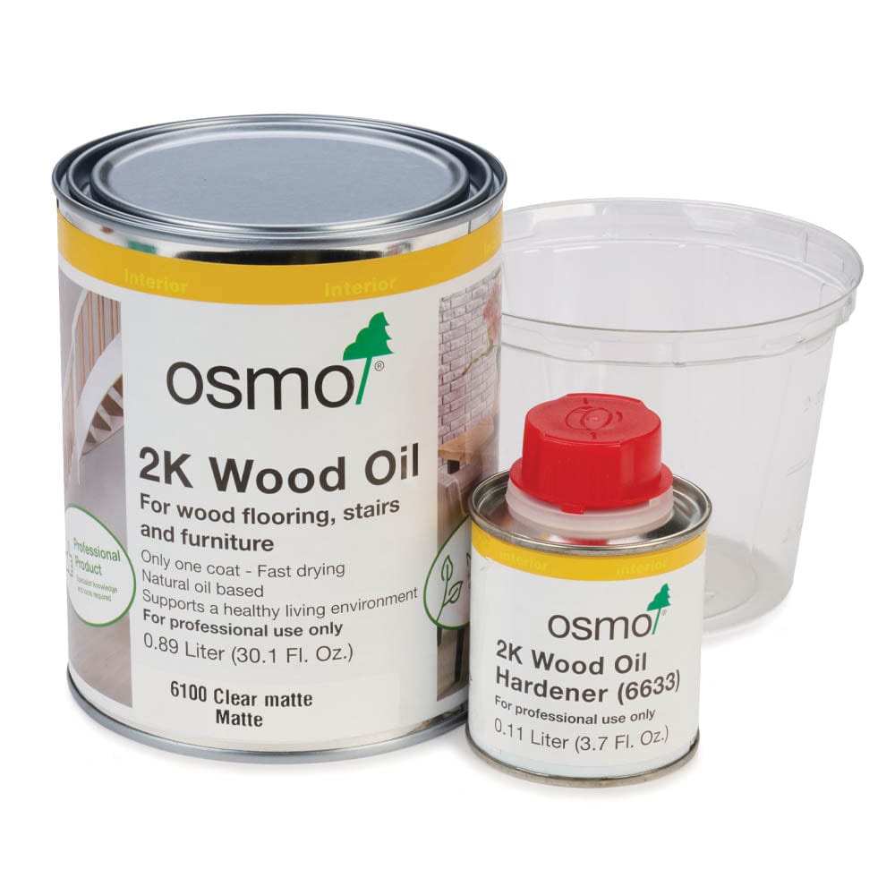 2K Wood Oil - 6100 Clear - Matte - 1L