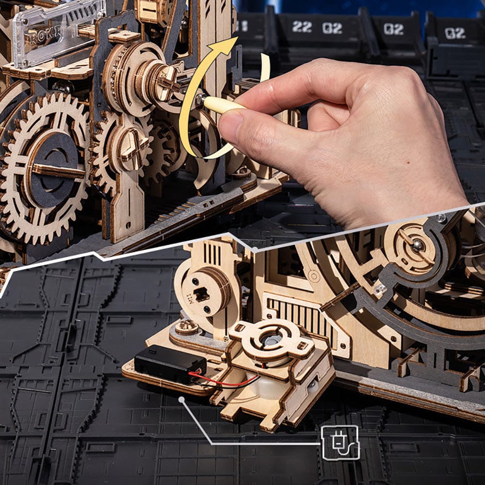 Marble Spaceport Model Kit