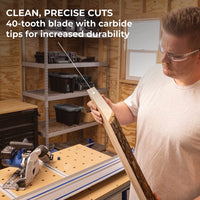 6 1/2" Adaptive Cutting System 40-Tooth Thin Kerf Saw Blade