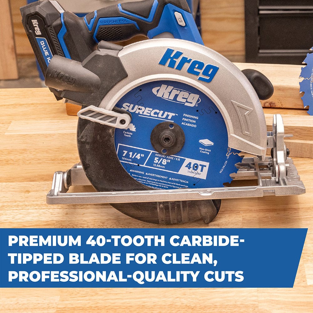 7 1/4" SureCut Finishing 40-Tooth Saw Blade