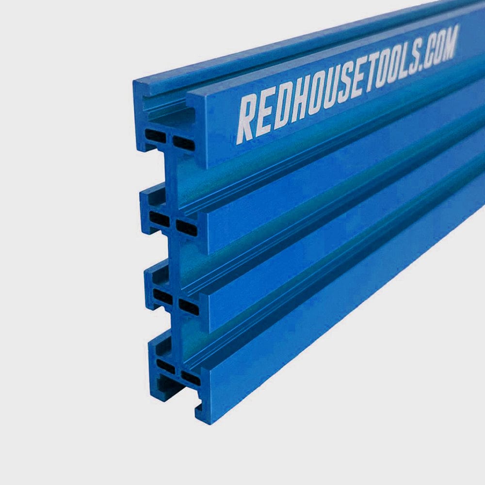 48" Universal Aluminum Woodworking Multi-Track- Blue- 1 Piece