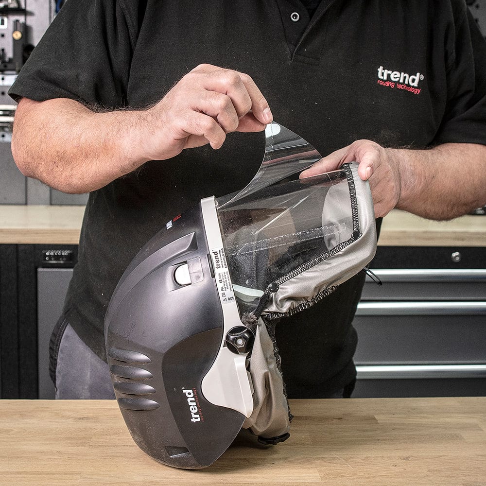 Airshield Pro Clear Replacement Overlays- 10 Piece