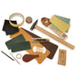 Wallet Leather Crafting Kit - Forest Brown