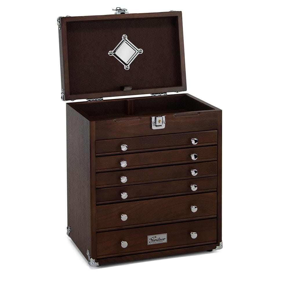 6-Drawer Collector's Chest - Dark Oak